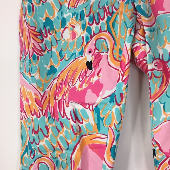 Lilly Pulitzer ‘Peel & Eat Flamingo & Shrimp’ pant - Picture 4 of 8